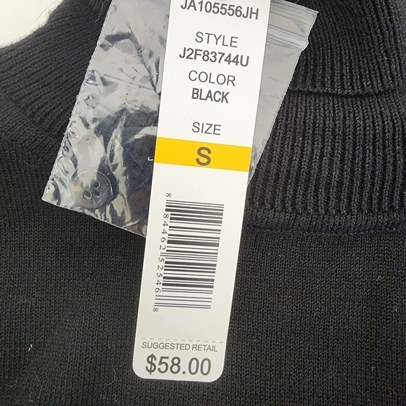 NWT Joseph A. Black Long Sleeved Turtleneck Sweater Size S - Picture 3 of 11